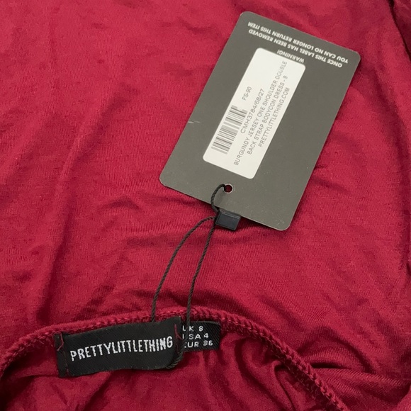 ✨3/$20 PLT Burgundy Open Back Dress - Picture 9 of 9